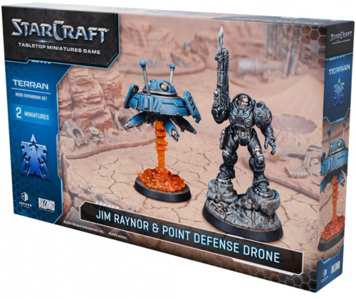 StarCraft: Jim Raynor & Point Defense Drone - Terran - Expansion Set